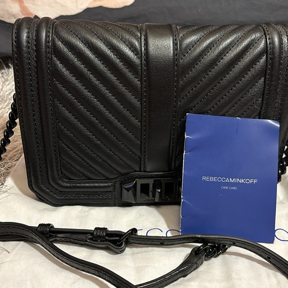 Rebecca Minkoff Small Love Chevron Quilted crossbody - Picture 6 of 13